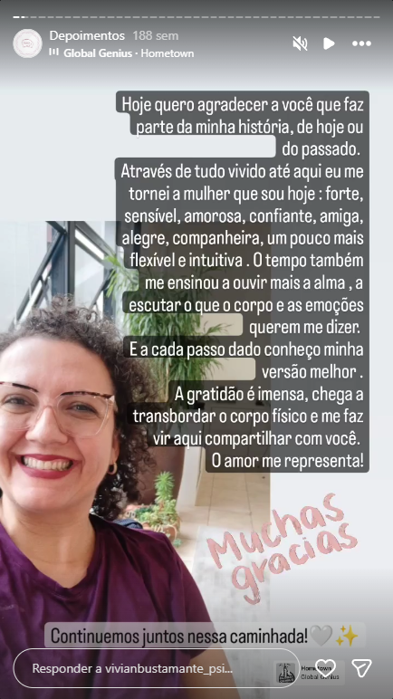 Depoimento de Paciente